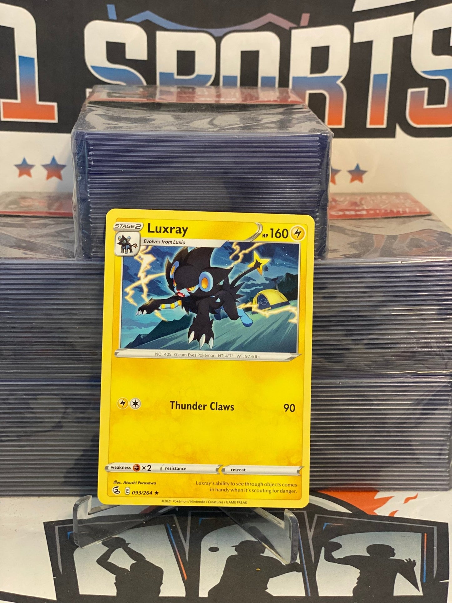 Pokemon TCG: Fusion Strike - Luxray (Rare) #93