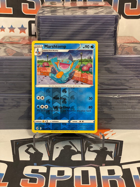 Pokemon TCG: Fusion Strike - Marshtomp (Holo, Uncommon) #63