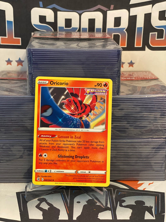 Pokemon TCG: Fusion Strike - Oricorio (Rare) #42