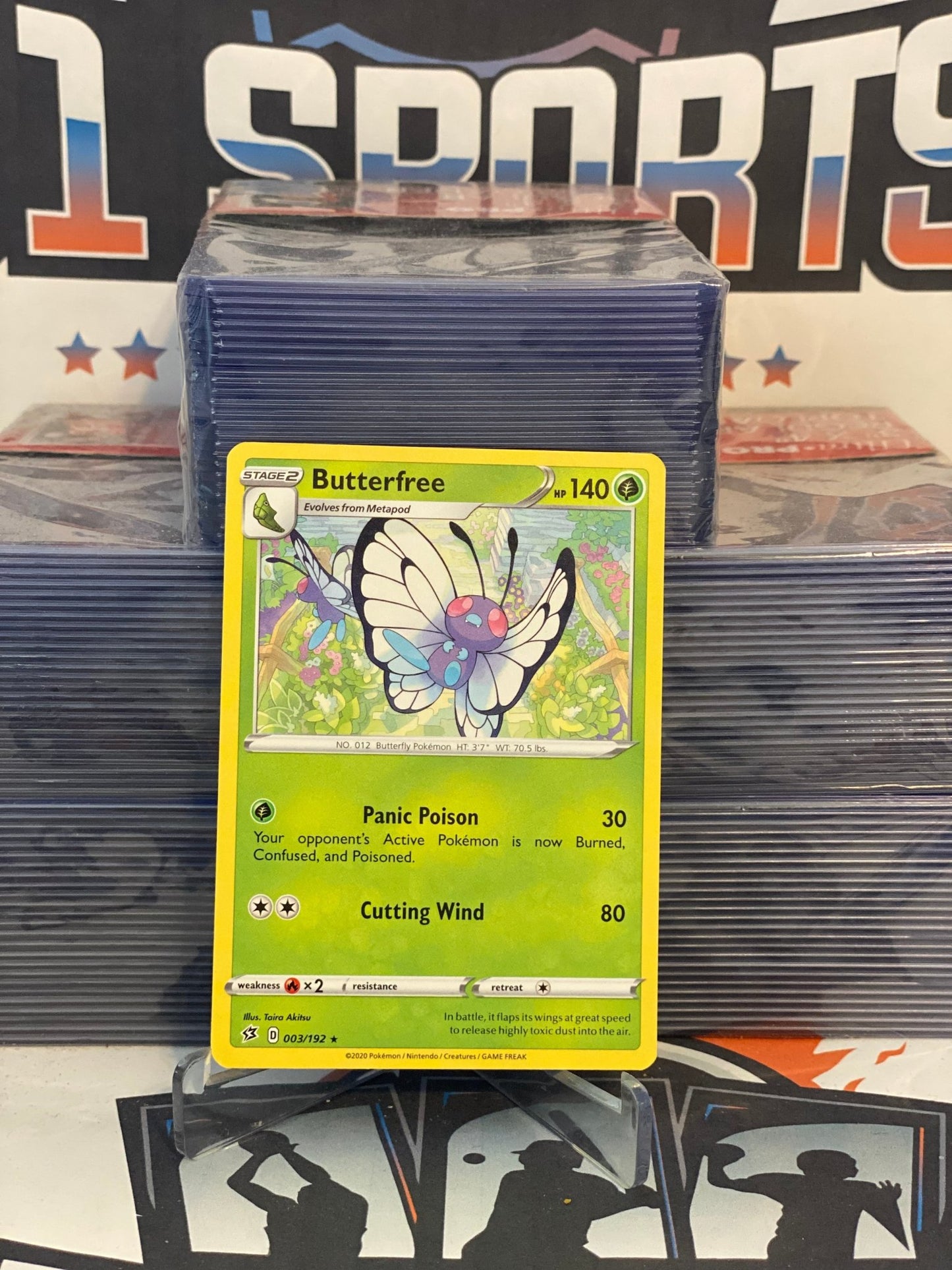 Pokemon TCG: Rebel Clash - Butterfree (Rare) #3