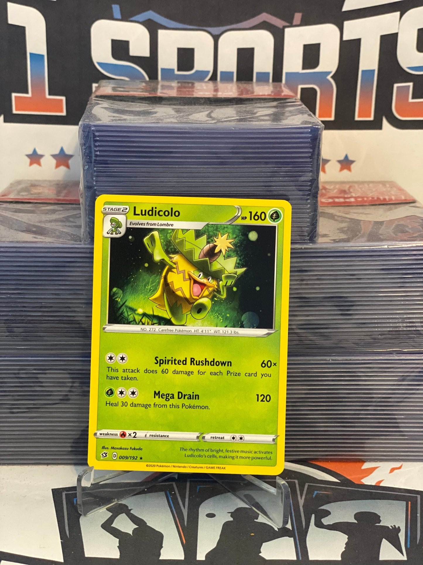 Pokemon TCG: Rebel Clash - Ludicolo (Rare) #9