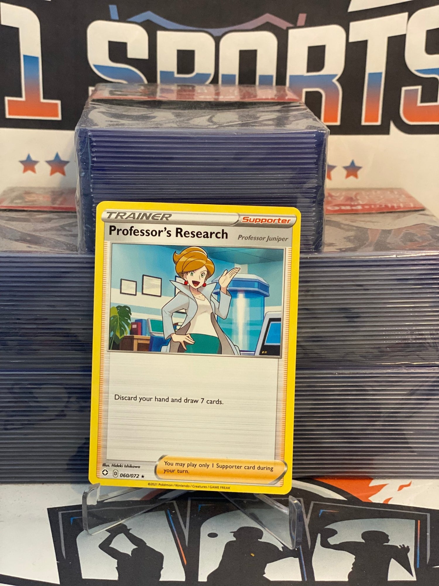 Pokemon TCG: Shining Fates - Professor's Research (Rare) #60