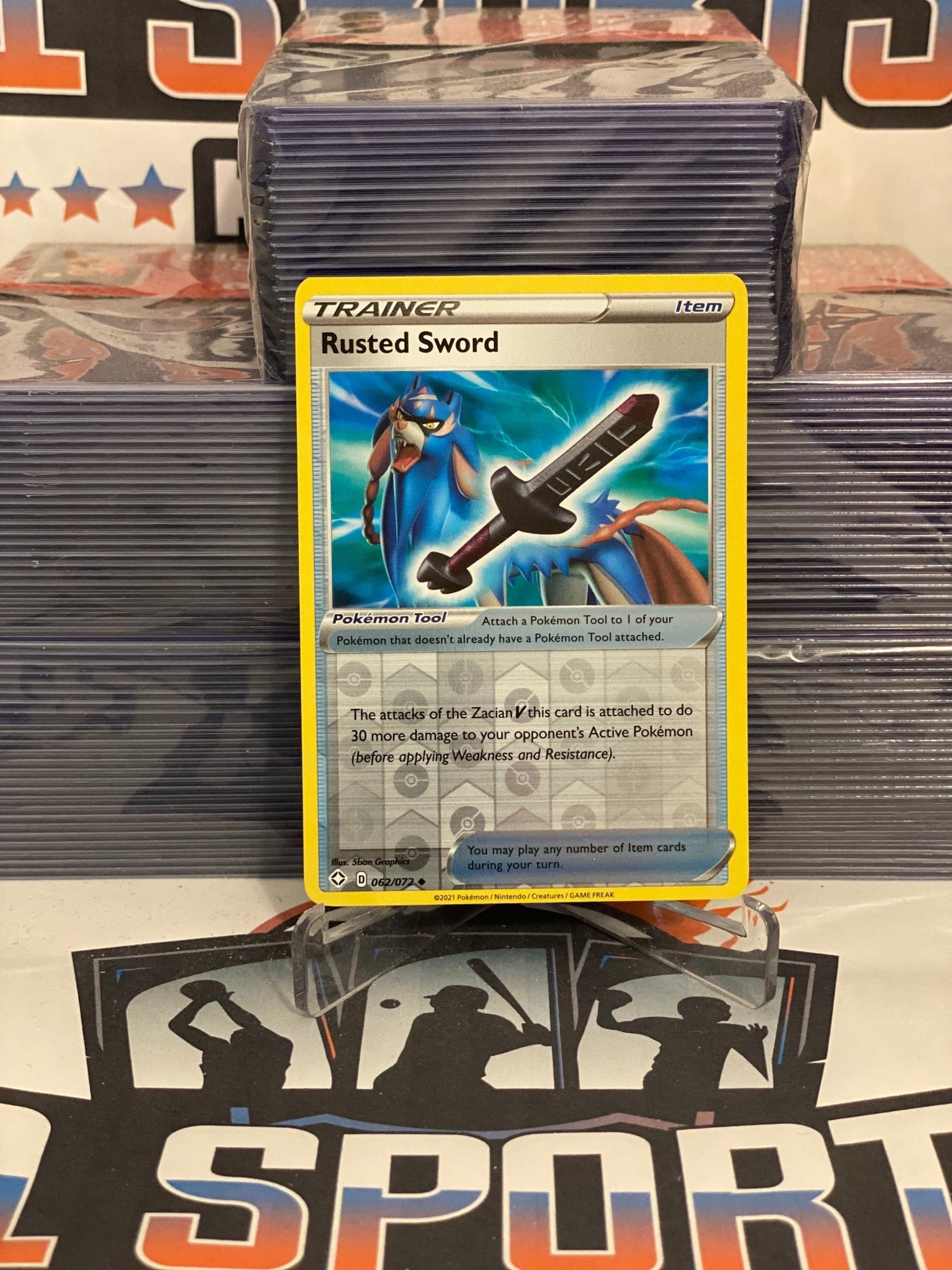 Pokemon TCG: Shining Fates - Rusted Sword (Holo, Uncommon) #62