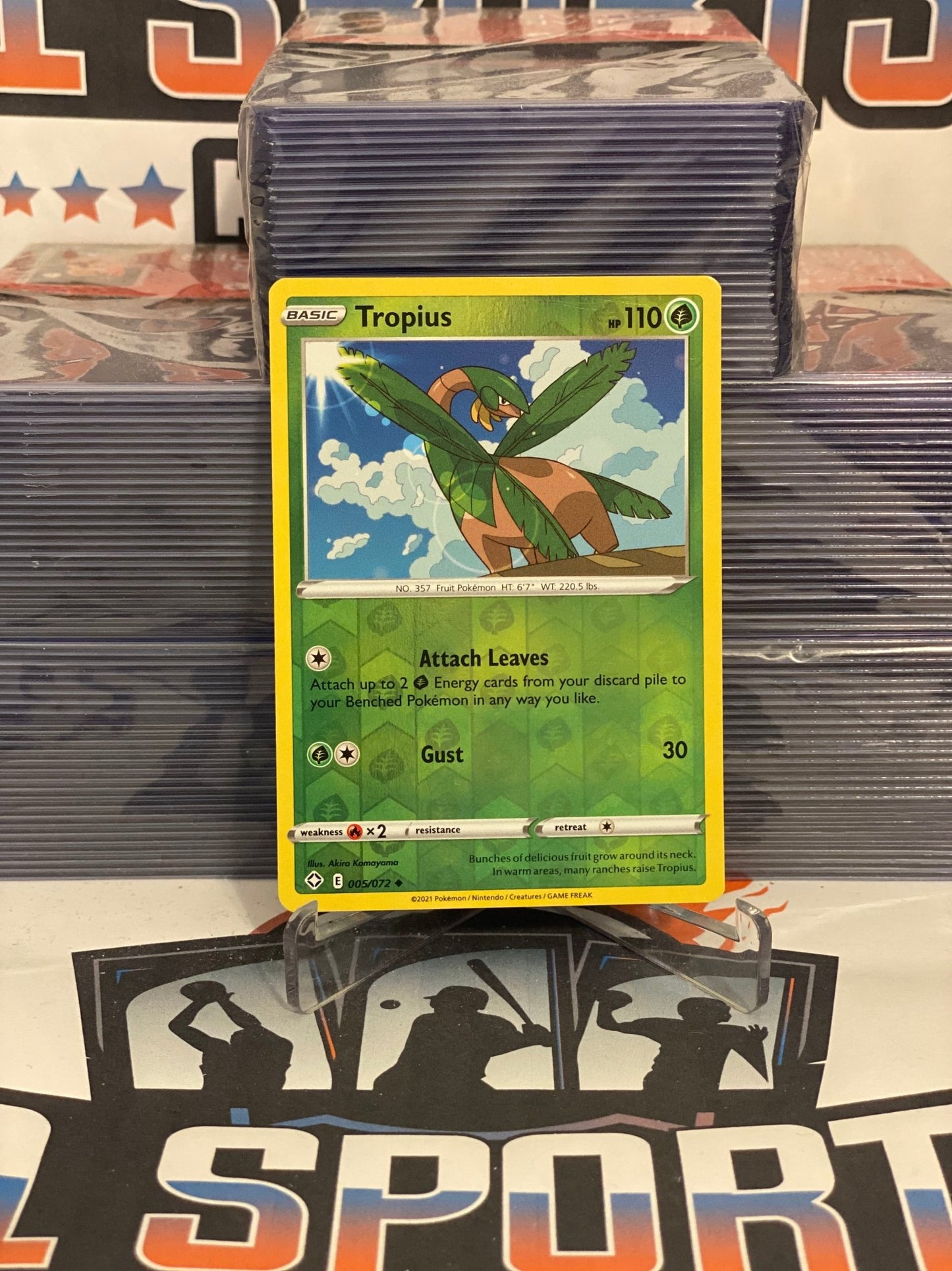 Pokemon TCG: Shining Fates - Tropius (Holo, Uncommon) #5