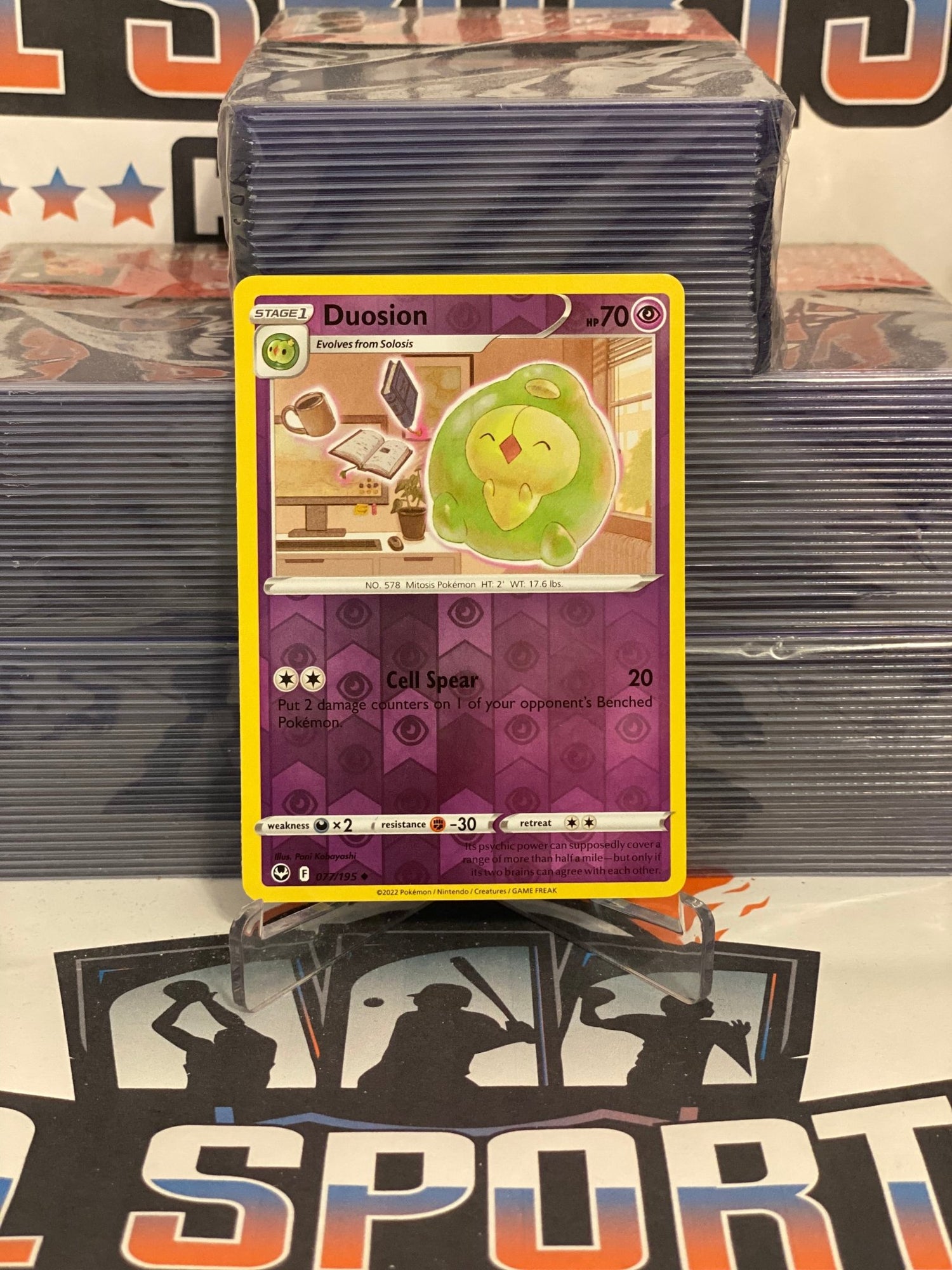 duosion pokemon card Duosion - 2011 (Ross Cawthon) - World Championship Decks