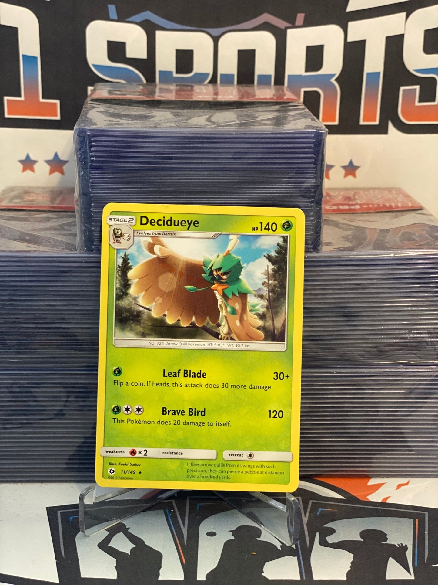 Pokemon TCG: Sun & Moon - Decidueye (Rare) #11