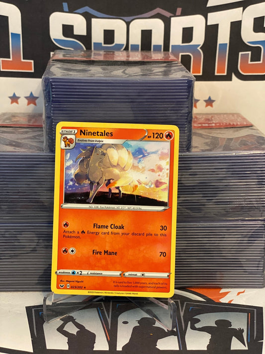 Pokemon TCG: Sword & Shield - Ninetales (Rare) #23