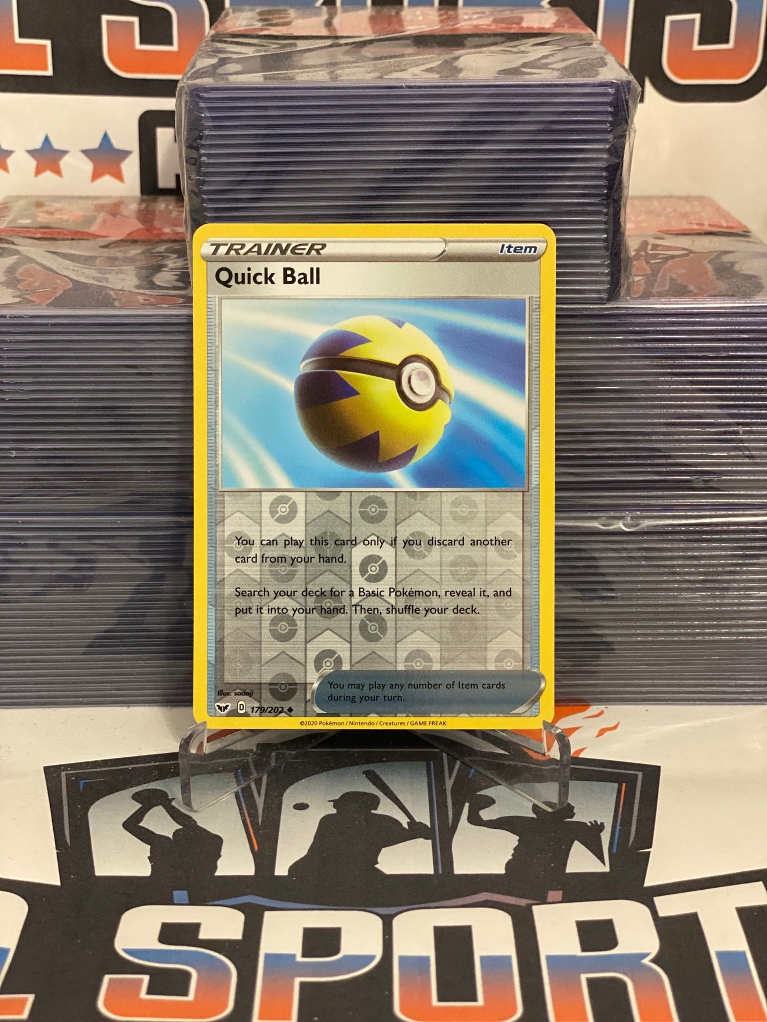 pokemon card quick ball Quick Ball #216 Prices | Pokemon Sword & Shield