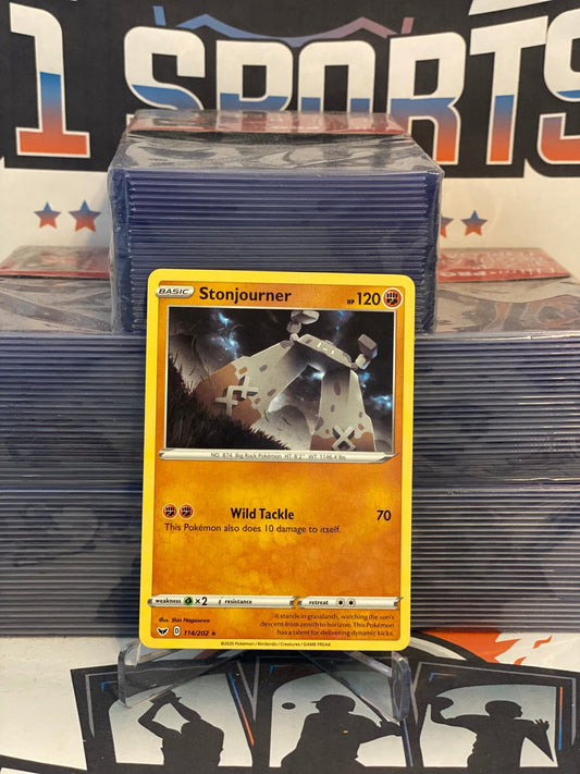 Pokemon TCG: Sword & Shield - Stonjourner (Rare) #114