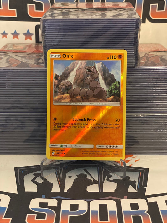 Pokemon TCG: Unified Minds - Onix (Holo, Common) #103