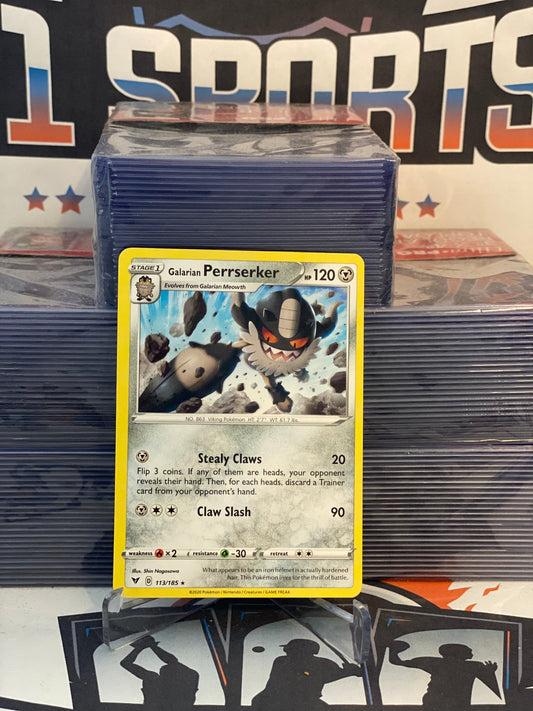Pokemon TCG: Vivid Voltage - Galarian Perrserker (Rare) #113