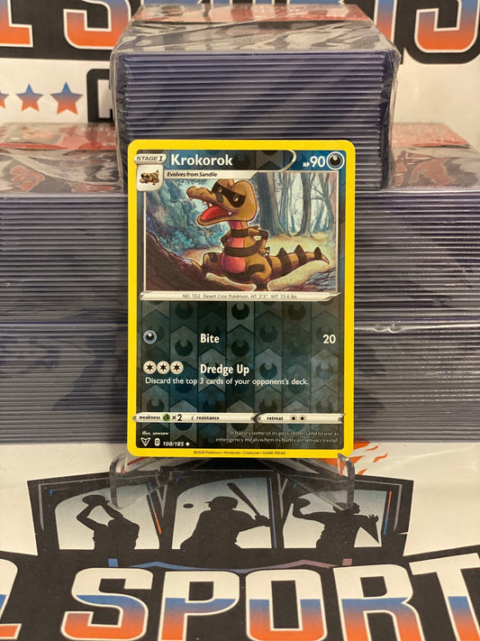 Pokemon TCG: Vivid Voltage - Krokorok (Holo, Uncommon) #108