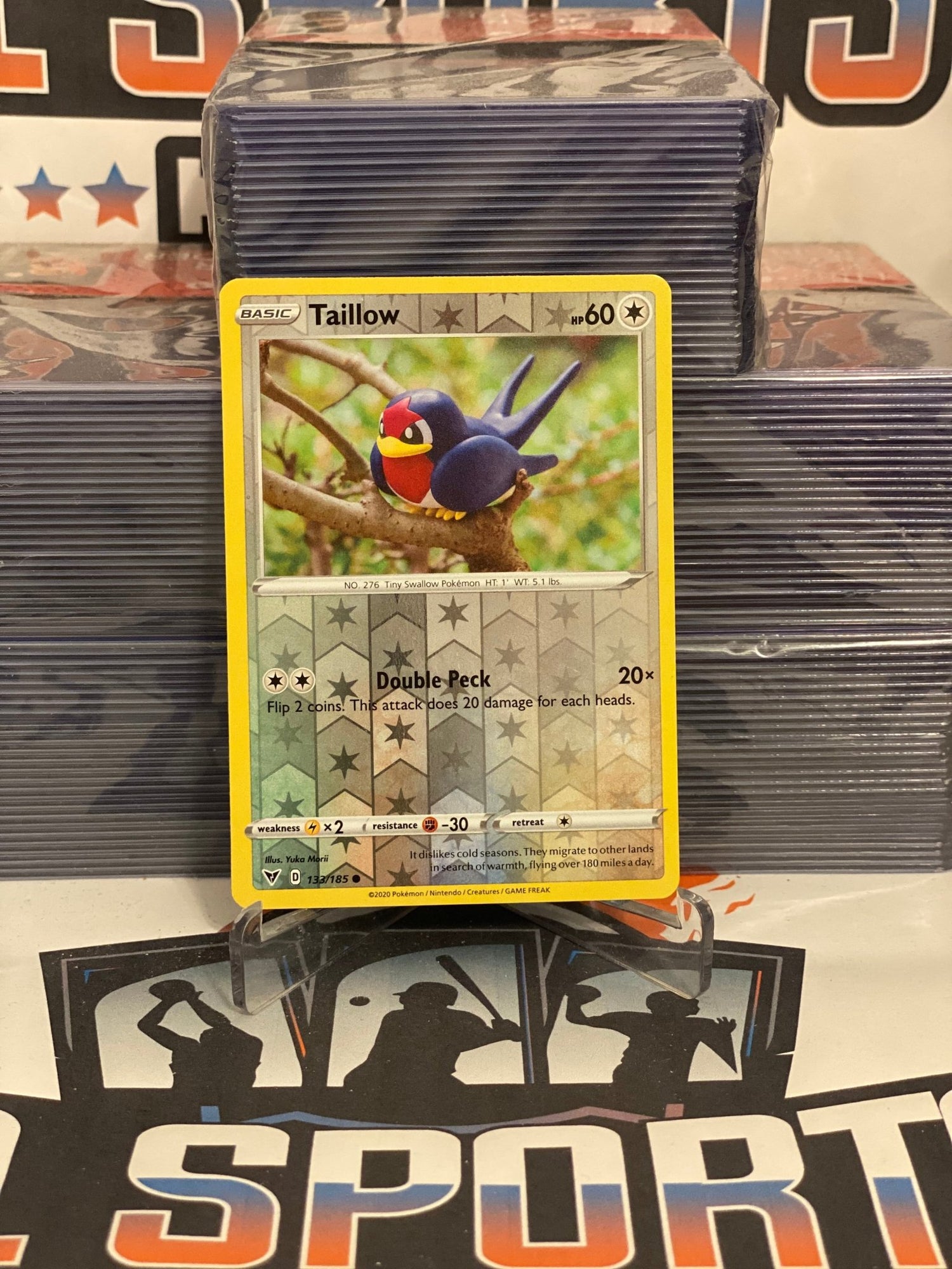 Pokemon TCG: Vivid Voltage - Taillow (Holo, Common) #133