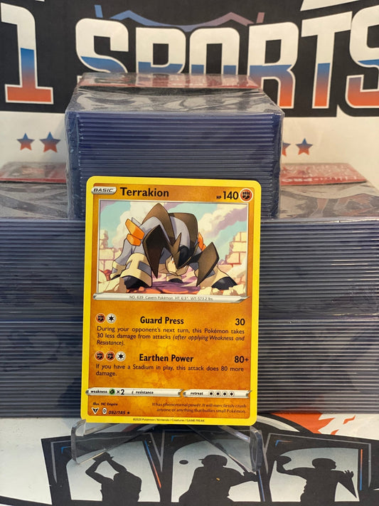 Pokemon TCG: Vivid Voltage - Terrakion (Rare) #92