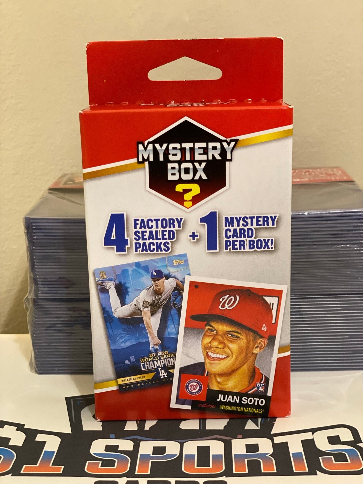 Walgreens Mystery MLB Baseball Hanger Box